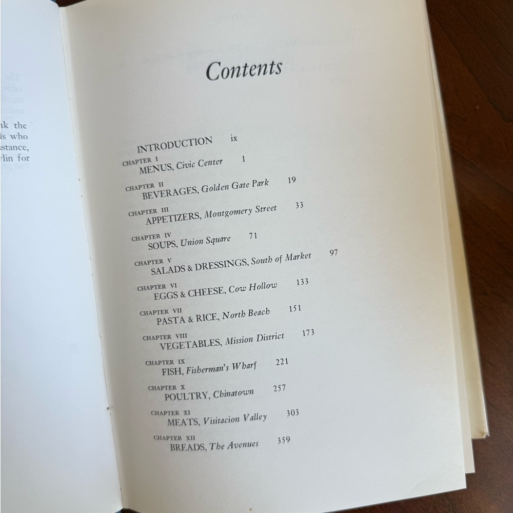 Vintage San Francisco hardcover à la Carte Cookbook - Picture 4 of 8
